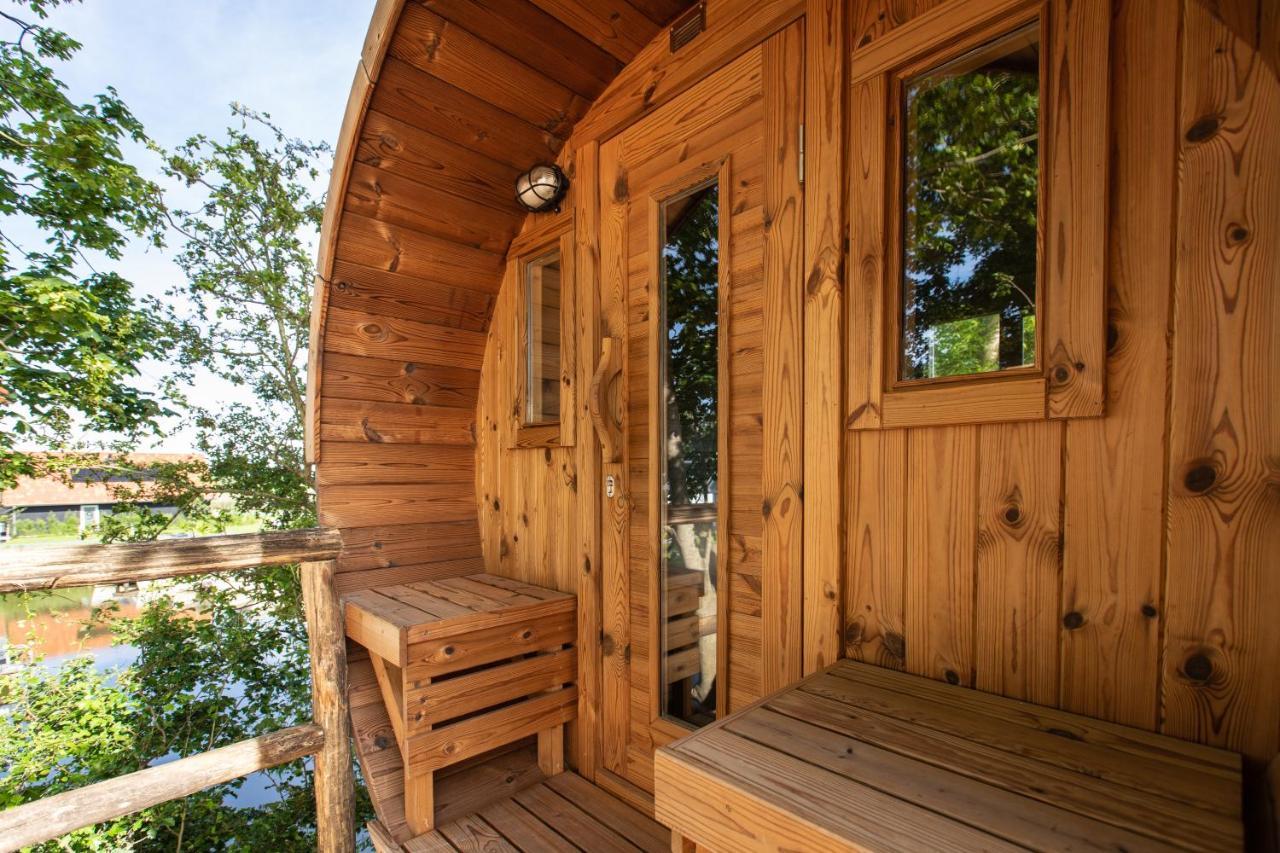 Boomhuis Met Optioneel Wellness - Vakantiepark De Schreiershoek Dokkum Kültér fotó