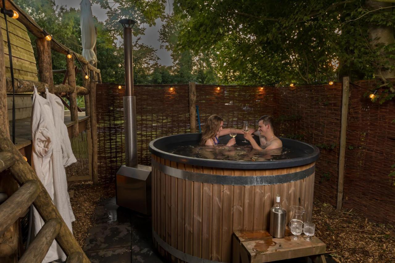Boomhuis Met Optioneel Wellness - Vakantiepark De Schreiershoek Dokkum Kültér fotó